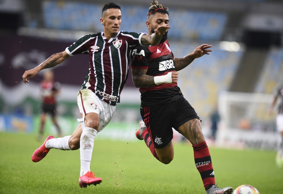 Dodi em Fluminense x Flamengo � Foto: Andr� Dur�o