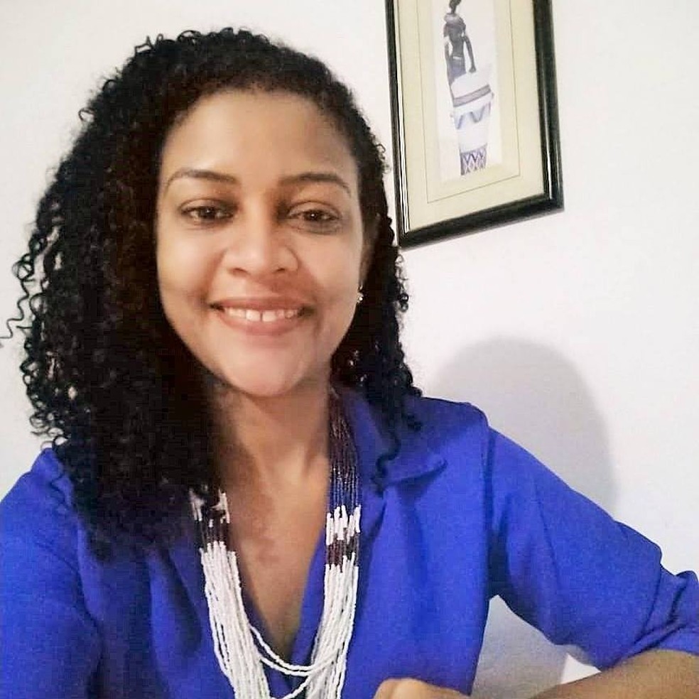 Pesquisadora Christiane Mota conta como teve acesso a escolaridade  — Foto: Reprodução/Arquivo Pessoal 
