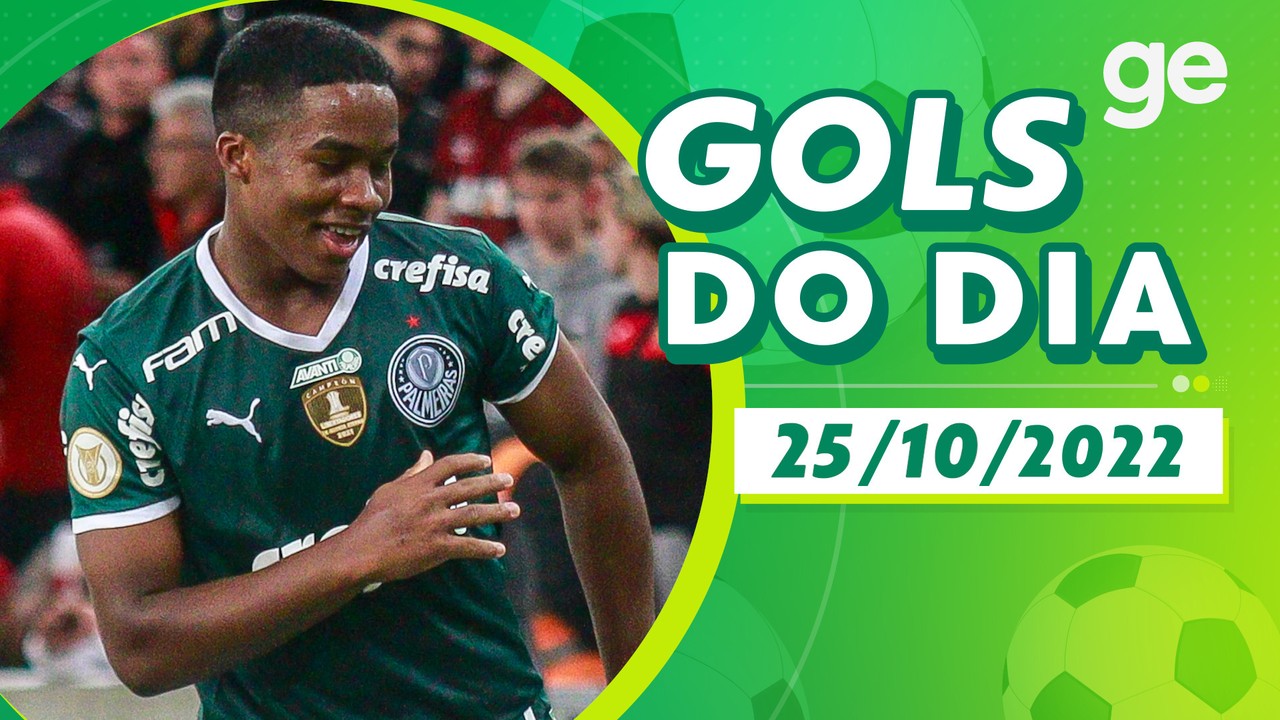 Gols do dia 25/10/2022⚽