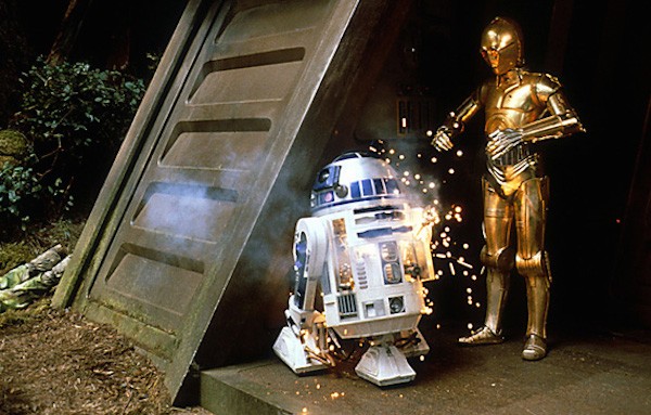 R2-D2 em cena de Star Wars: Episódio VI  - O Retorno de Jedi (1983) (Foto: Reprodução)