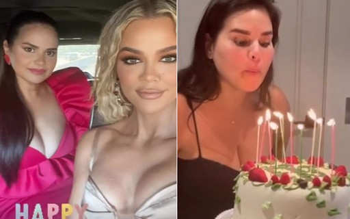 Khloé Kardashian surpreende com árvore de Natal inteira rosa - Revista  Marie Claire