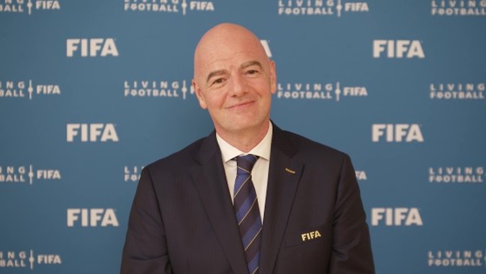 Gianni Infantino, presidente da Fifa — Foto: Fifa