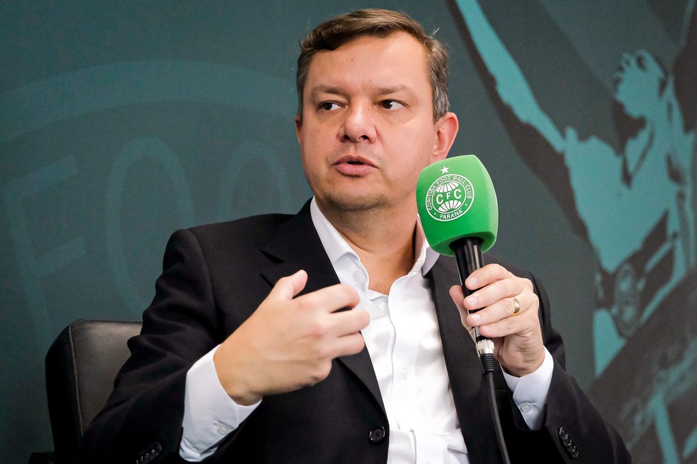 Glenn Stenger, presidente em exercício do Coritiba — Foto: Coritiba
