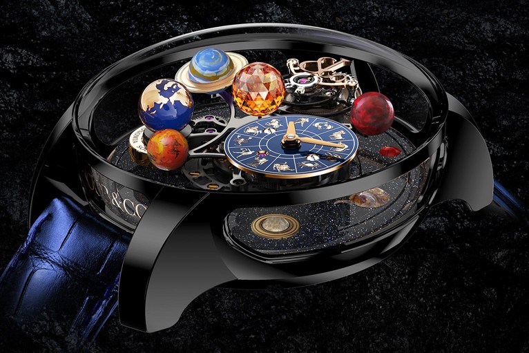 Relógio “Astronomia Solar Zodiac”, da Jacob & Co. (Foto: Divulgação/Jacob & Co.)
