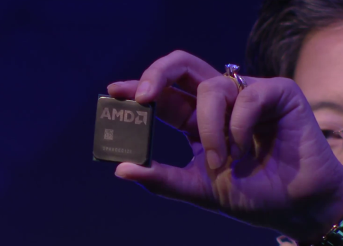 AMD demonstrou um processador Zen de oito núcleos e completamente funcional na Computex 2016 (Foto: Divulgação/AMD)