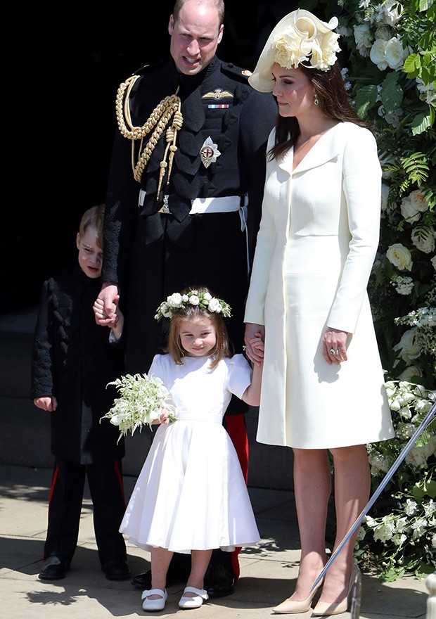 Kate Middleton no casamento de Meghan Markle e o príncipe Harry (Foto: Getty Images)