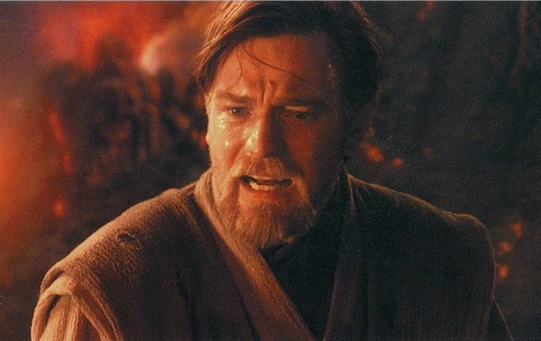 Ewan McGregor no papel de Obi Wan Kenobi em cena de 'Star Wars: A Vingança dos Sith' (2005) (Foto: Reprodução)