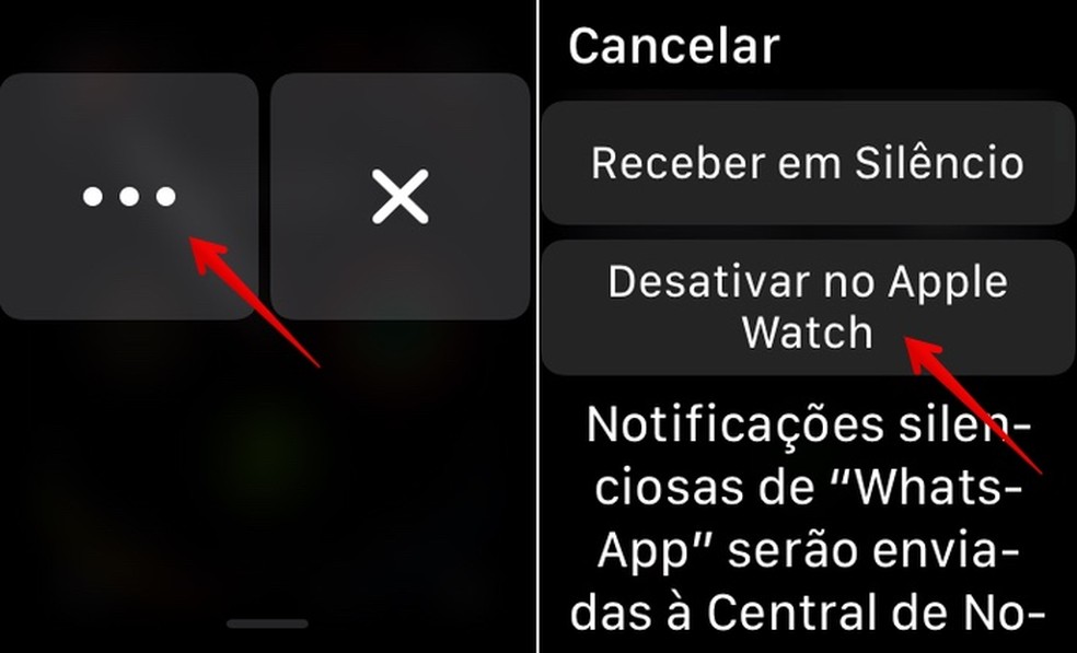 Desativando notificação de um app — Foto: Reprodução/Helito Beggiora