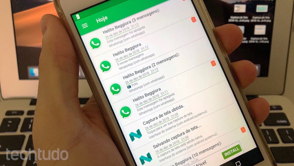 Aplicativo Mostra Mensagens Apagadas Do Whatsapp Emojis No Whatsapp E Aviso De Imagem Foram Destaques Do App Em
