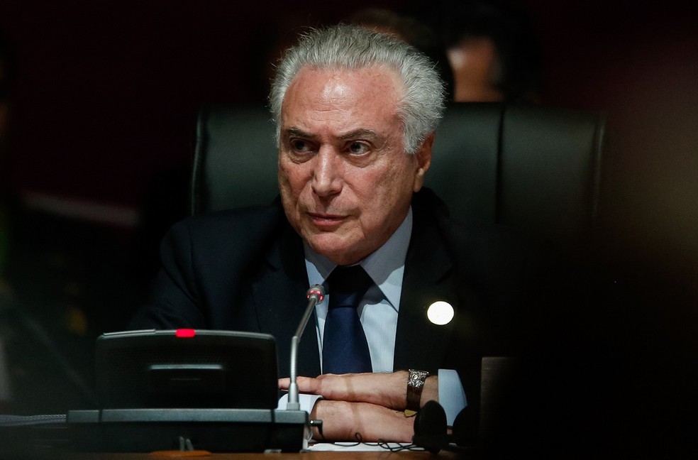 O presidente Michel Temer investigado em inquÃ©rito que apura ediÃ§Ã£o de decreto em troca de propina.  (Foto: Alan Santos/PR)