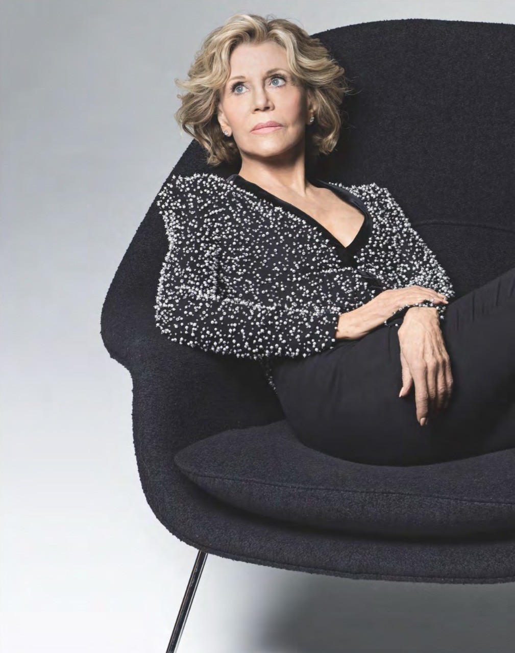 Jane Fonda (Foto: Reprodução/ Vogue UK)