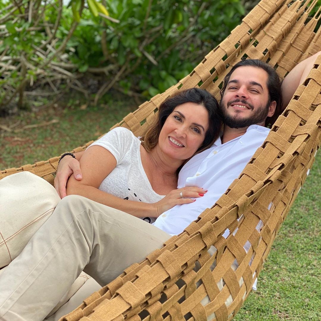 Fátima Bernardes e Túlio Gadêlha (Foto: Instagram/Reprodução)