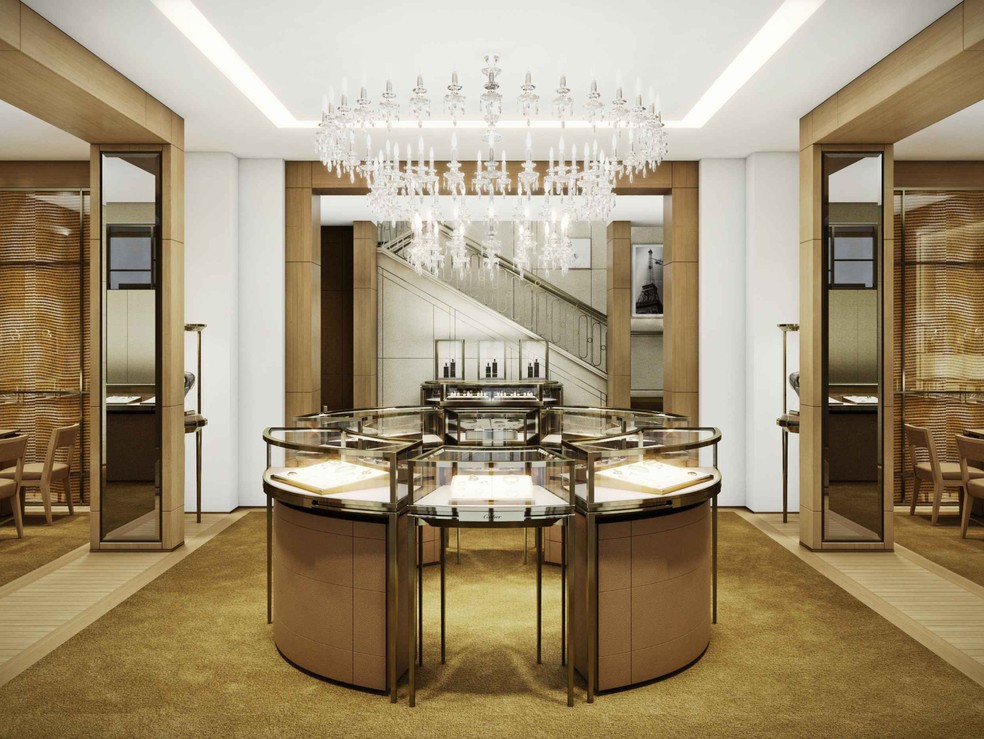 A Boutique Duplex Da Cartier Blue Chip Valor Economico