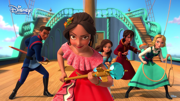 Uma cena do trailer de 'Elena of Avalor' da Disney (Foto: Reprodução)
