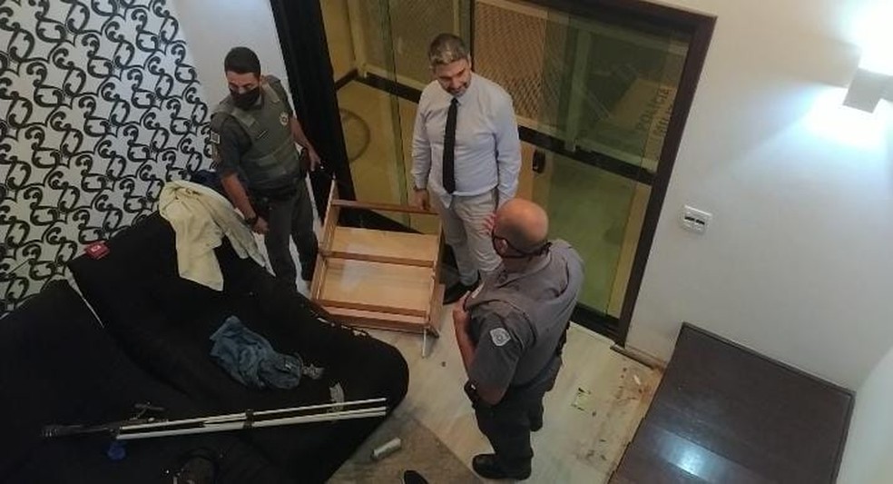 Vereador Hudson Pessini tem casa invadida por criminosos em Sorocaba (SP) &mdash; Foto: Divulga&ccedil;&atilde;o