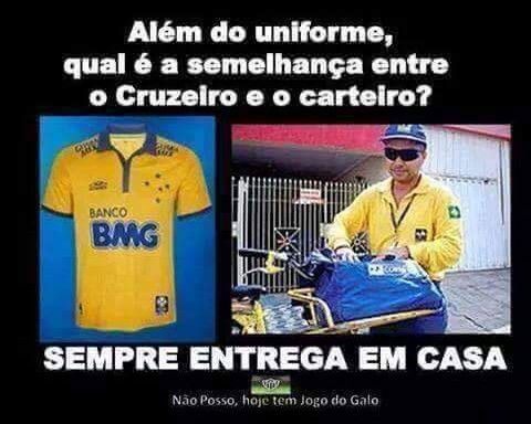Eliminação do Cruzeiro no Mineirão viram motivo de piada na internet