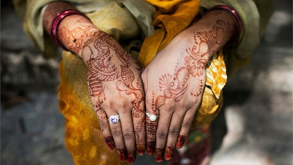 A Índia está entre 36 países onde o estupro conjugal não é ilegal — Foto: Getty Images via BBC
