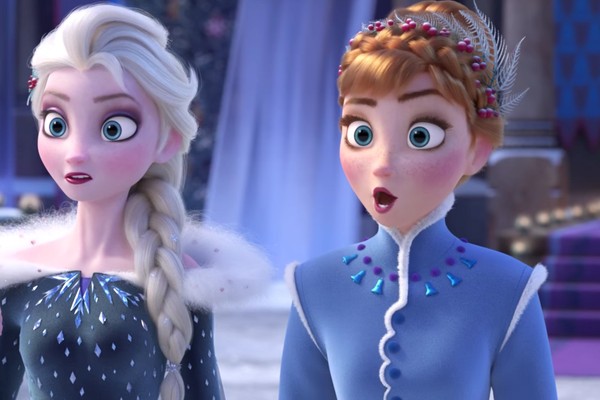 Elsa e Anna em 'Frozen' (Foto: Reprodução)