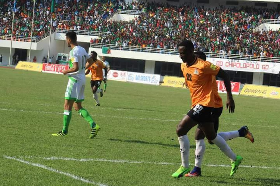 Zâmbia complica a Argelia de vez com vitória neste sábado (Foto: Reprodução / ZamFoot)