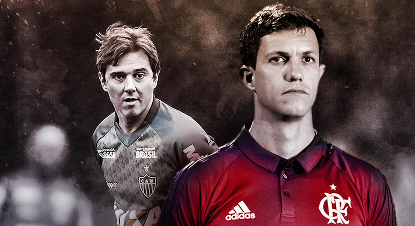 Atlético-MG x Flamengo- Encontro de técnicos interinos que foram efetivados