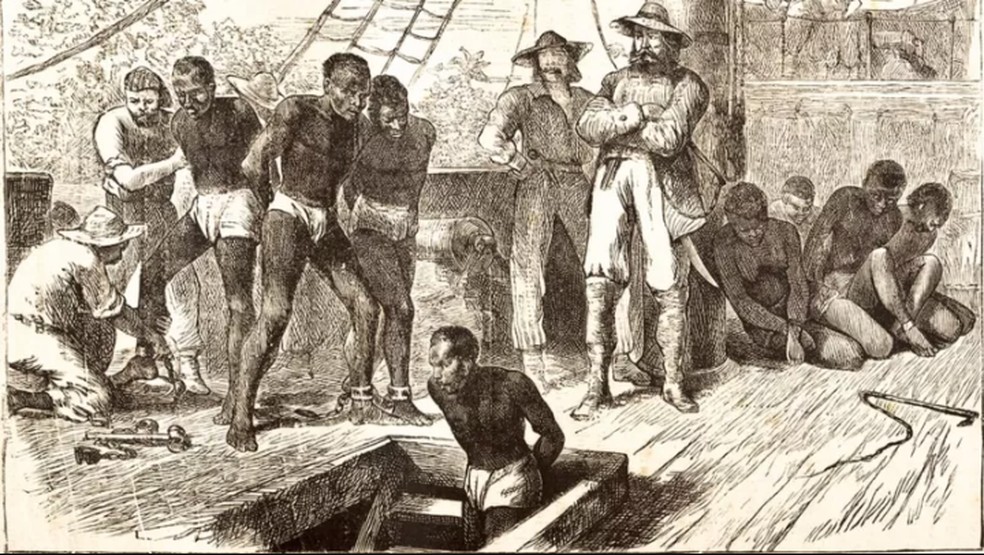 O tráfico de pessoas da África para as Américas durou mais de três séculos — Foto: Getty Images