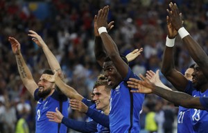 França x Alemanha, Eurocopa, Griezmann (Foto: Darren Staples Livepic/Reuters) França x Alemanha, Eurocopa, Griezmann (Foto: Darren Staples Livepic/Reuters)