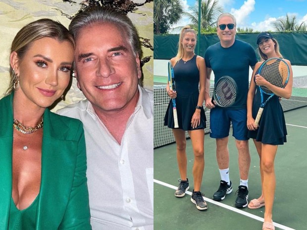 Ana Paula Siebert, casada com Roberto Justus, fala sobre não ter curtido foto do marido com profissionais de tênis (Foto: Reprodução/Instagram)