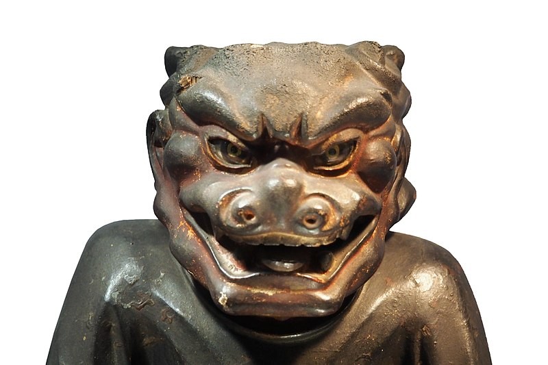 Figura representa o demônio Oni (Foto: Rama/Wikimedia Commons)