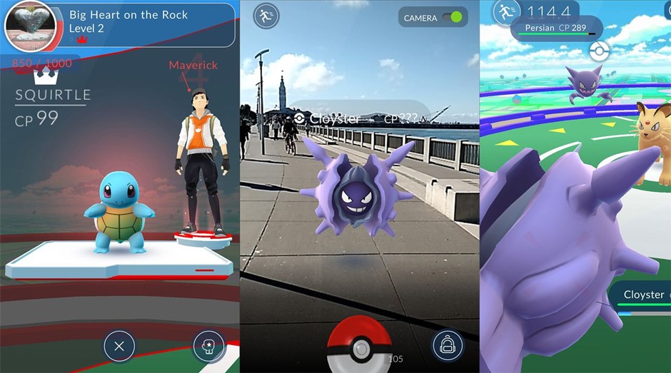 Pokémon Go é um jogo de realidade aumentada, que mistura elementos virtuais à vida real (Foto: Divulgação)