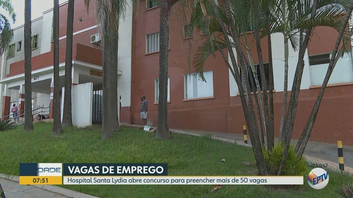 Fundação Hospital Santa Lydia abre processo seletivo para 53 cargos em