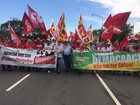 Marcha causa transtornos no trânsito na região central de Porto Alegre