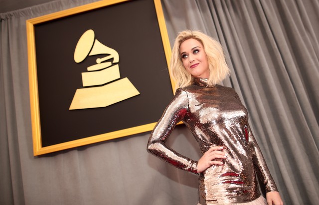 LOS ANGELES, CA - FEBRUARY 12:  Singer Katy Perry attends The 59th GRAMMY Awards at STAPLES Center on February 12, 2017 in Los Angeles, California.  (Photo by Christopher Polk/Getty Images for NARAS) (Foto: Getty Images for NARAS)
