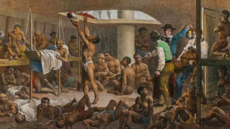 BBC O tráfico de africanos foi proibido no Brasil em 1831, mas o contrabando continuou por várias décadas (Foto: Getty Images via BBC)