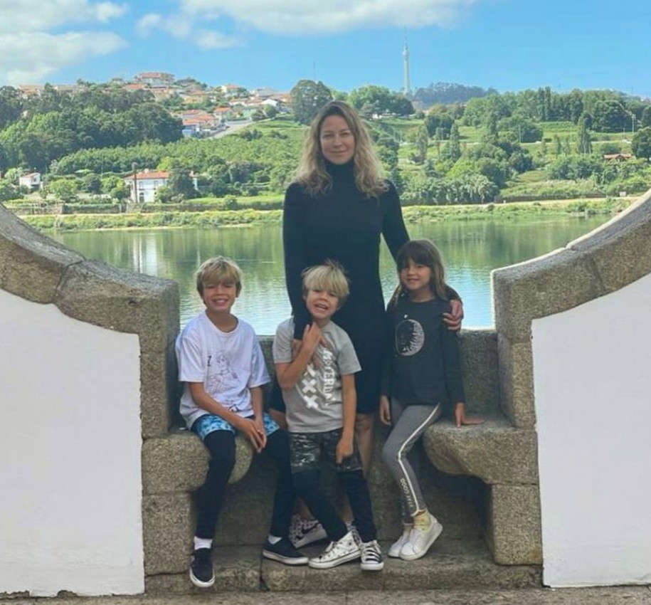 Luana Piovani com os filhos  (Foto: Reprodução / Instagram )