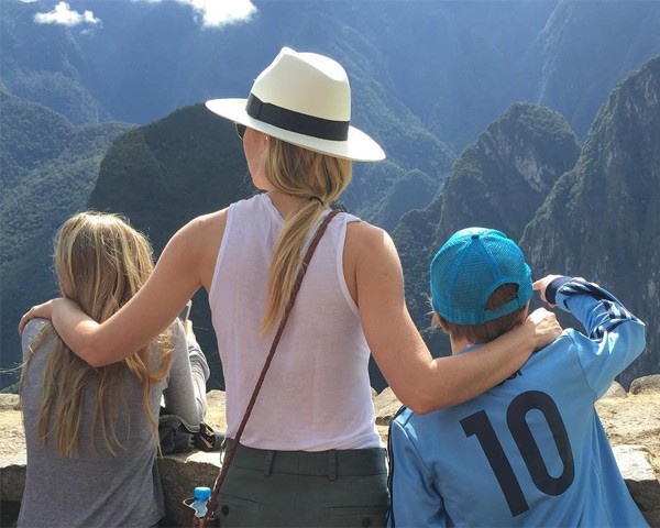Gwyneth Paltrow compartilha foto de viagem a Machu Picchu com os filhos (Foto: Reprodução/Instagram)