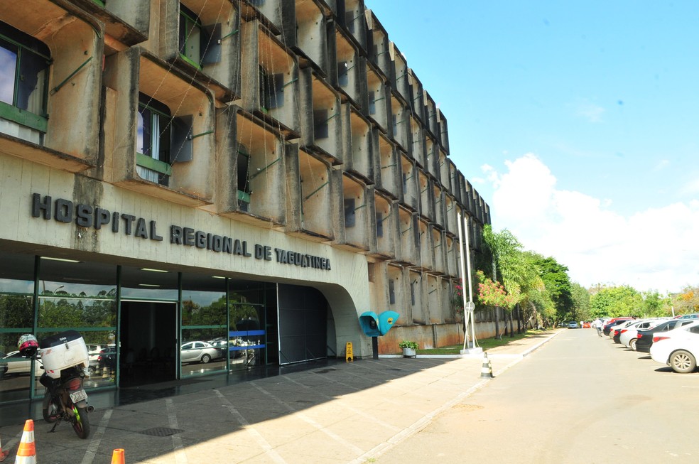 Fachada do Hospital Regional de Taguatinga, no Distrito Federal — Foto: Tony Winston/Agência Brasília  