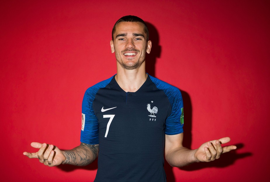 Na concentração com a França na Rússia, Griezmann surpreende e anuncia: fica no Atlético de Madrid