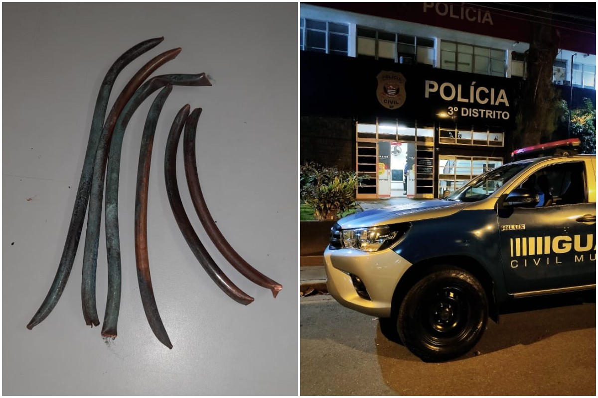 Homem é preso suspeito de furtar canos de ar-condicionado em bilheteria de terminal em Santos - Vimarsana News