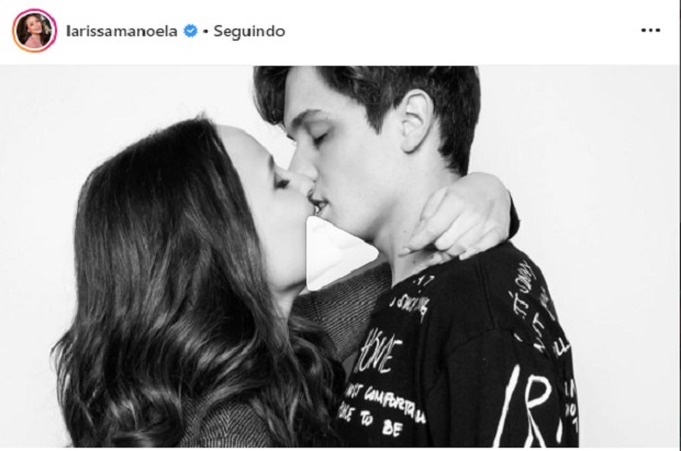Larissa Manoela com namorado (Foto: Instagram/ Reprodução)