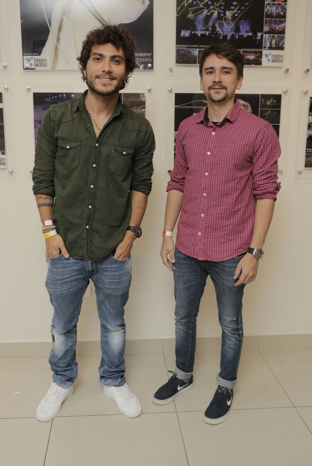 A dupla Bruninho e Davi (Foto: Ricardo Cardoso/Ed. Globo)