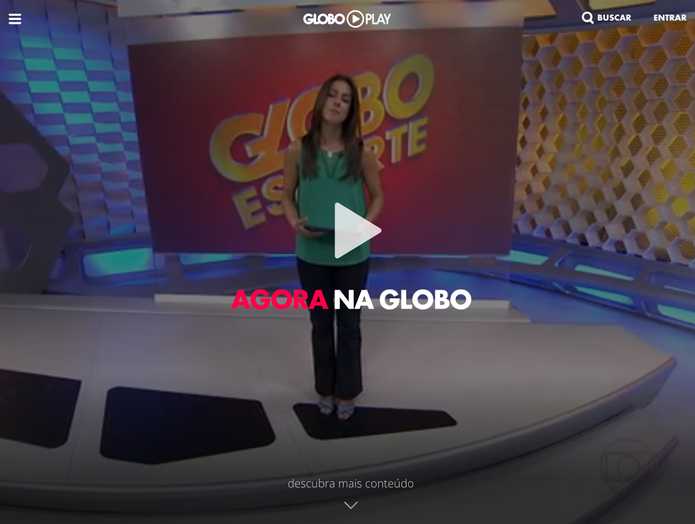 Globo Play PC (Foto: Reprodução/Globo Play)