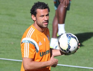 Fred no treino do Fluminense (Foto: Fernando Cazaes / Photocamera) Fred no treino do Fluminense (Foto: Fernando Cazaes / Photocamera)