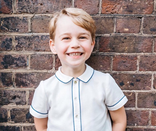 Príncipe George: nova foto pelos 5 anos do menino (Foto: Divulgação/Matt Porteous)