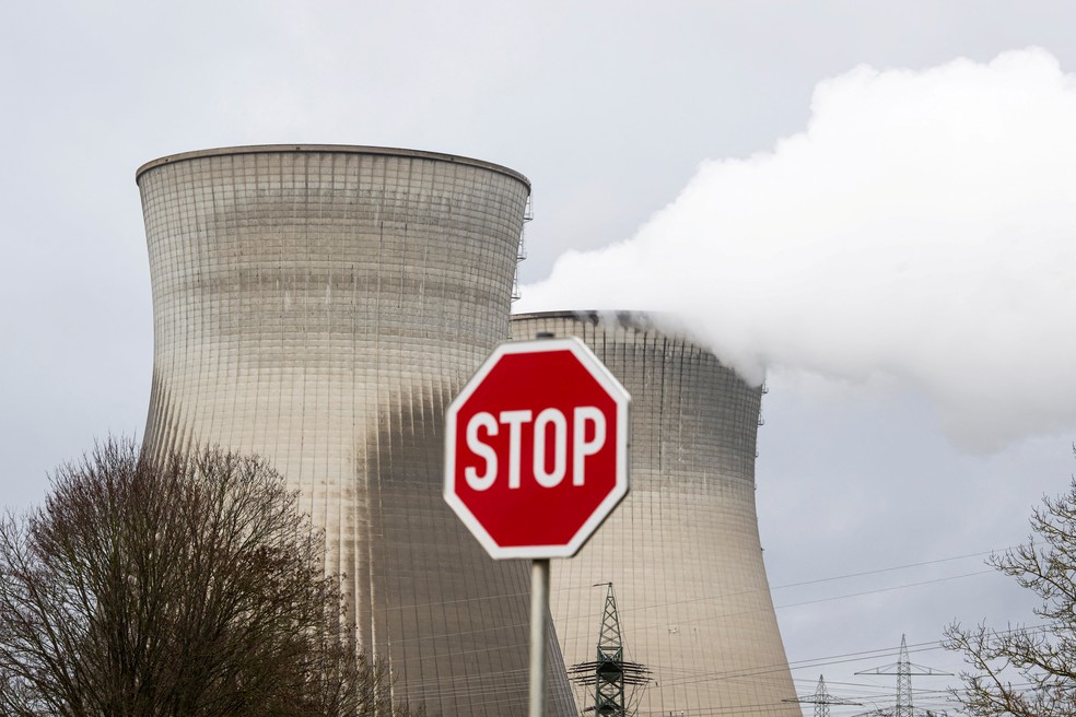 Usina nuclear em Gundremmingen, na Alemanha, está programada para ser desativada no final de 2022 — Foto: REUTERS/Lukas Barth
