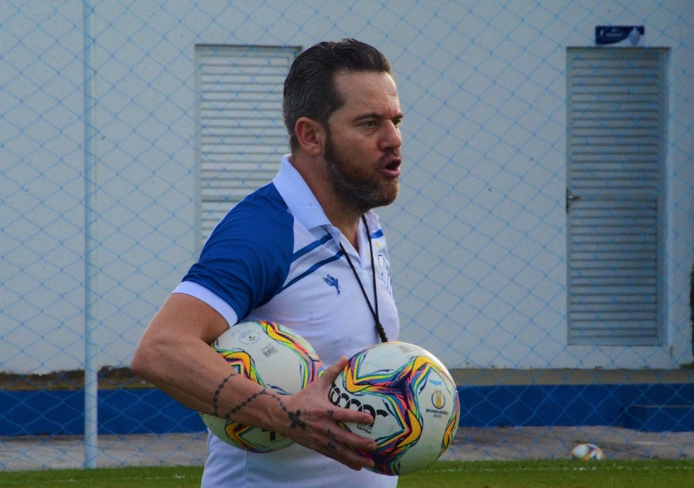 Argel pediu à imprensa para colocar seu sobrenome com "CH": Fuchs — Foto: Augusto Oliveira/Ascom CSA