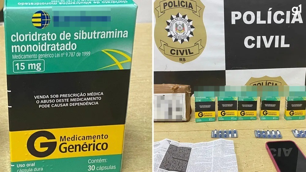 Mulher é presa por vender remédios para emagrecer pela internet em Vacaria, diz polícia