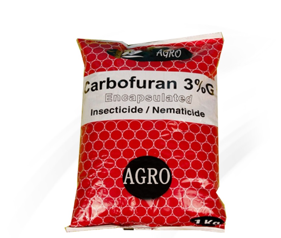 O carbofurano é o princípio ativo de alguns agrotóxicos. Comercialização e importação está proibida pela Anvisa (Foto: Divulgação)