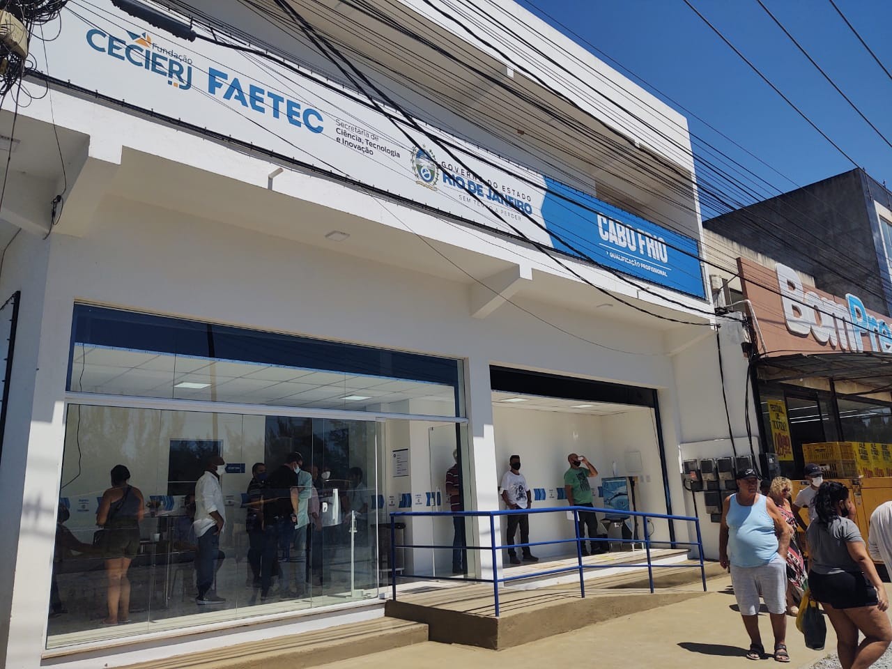 Unidade da Faetec é inaugurada no distrito de Tamoios, em Cabo Frio, no RJ