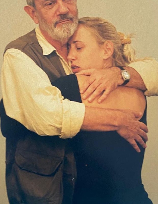 Ana Kutner com o pai, Paulo José (Foto: Reprodução/Instagram)