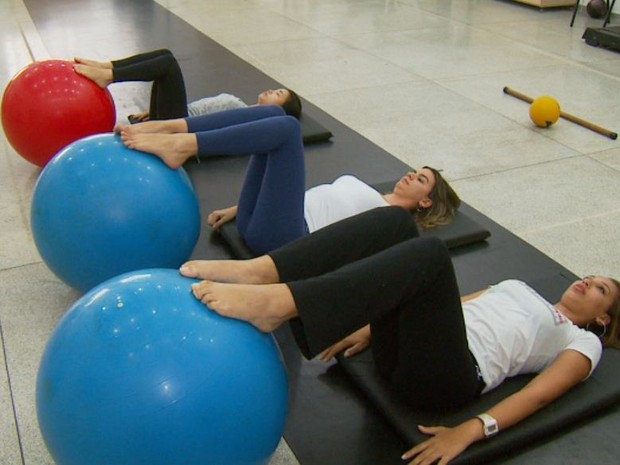 Aulas de Pilates para a coluna